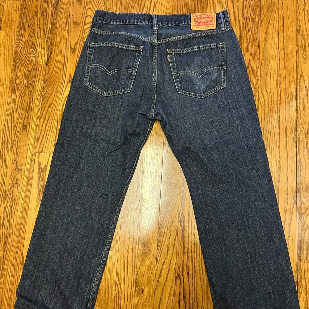 Levi's 559 Men's Relaxed Fit Deep Indigo Jeans